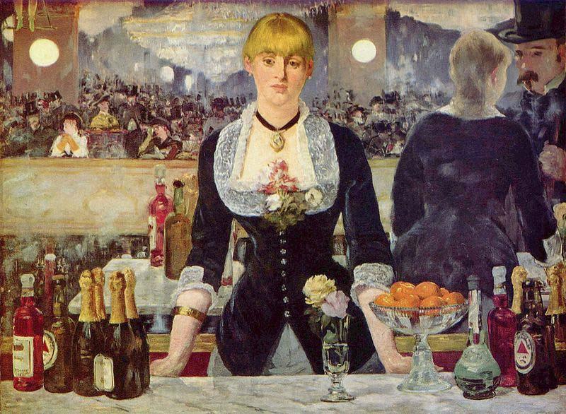 Edouard Manet Bar in den Folies-Bergere Germany oil painting art